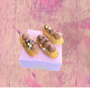 20 אקלר שוקולד